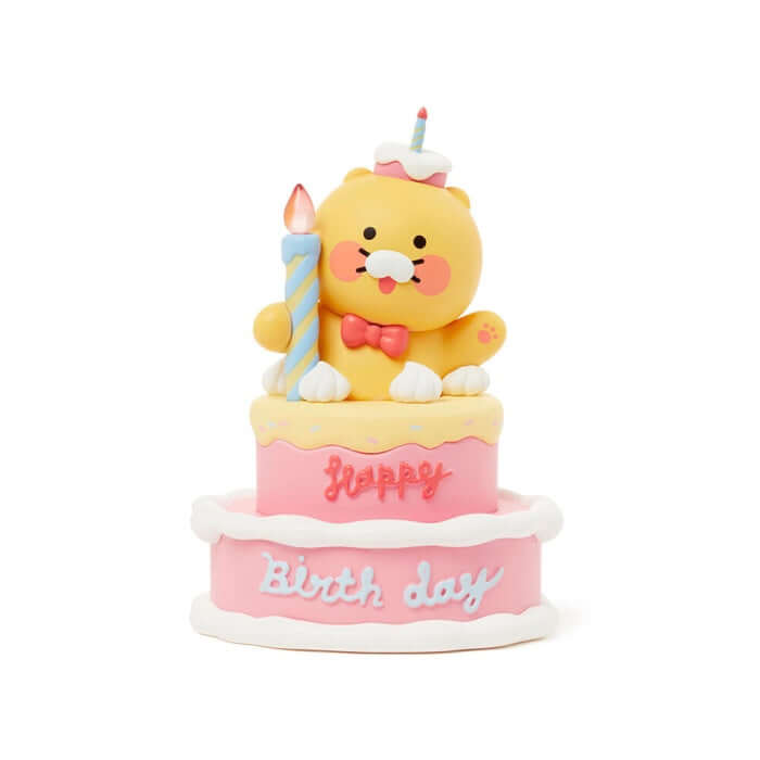 HBD 2-Tier Cake Figure - Chunsik by Kakao Friends - Available at allkpopmag. Price: $23.52.