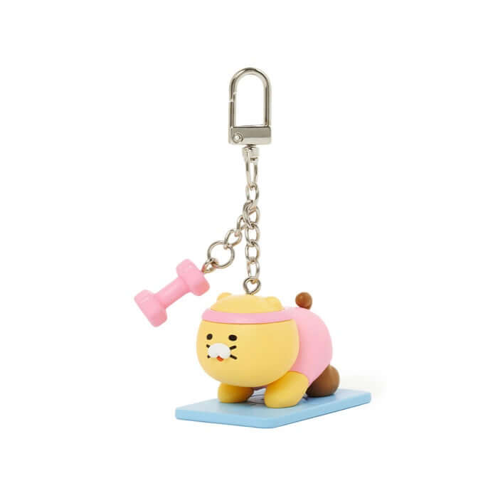 Yoga Sports Figure Keyring - Chunsik by Kakao Friends - Available at allkpopmag. Price: $17.64.