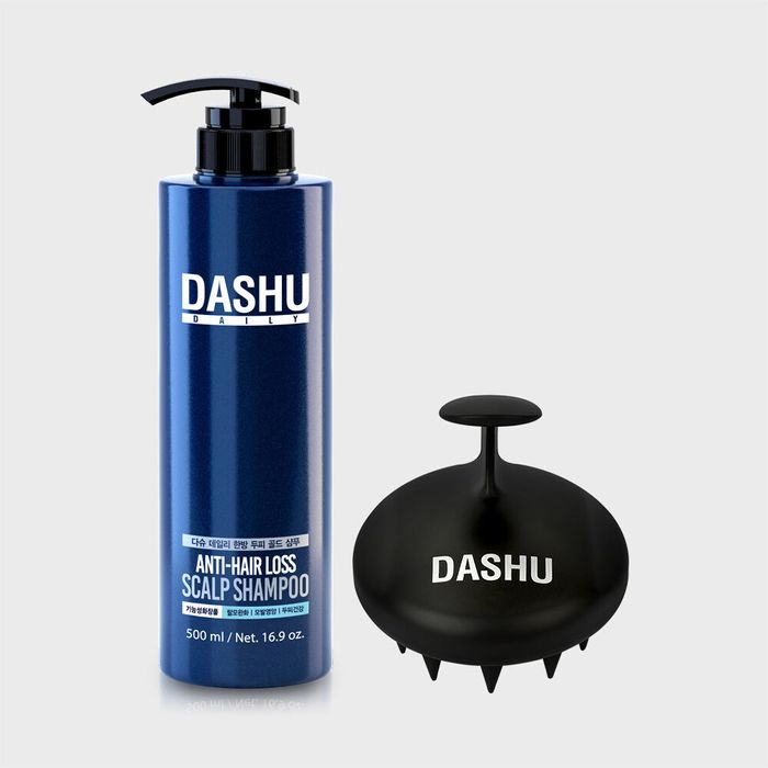 Dasu Daily Protein Herbal Scalp Gold Shampoo EX 500ml + Brush by Dashu - Available at allkpopmag. Price: $29.16.