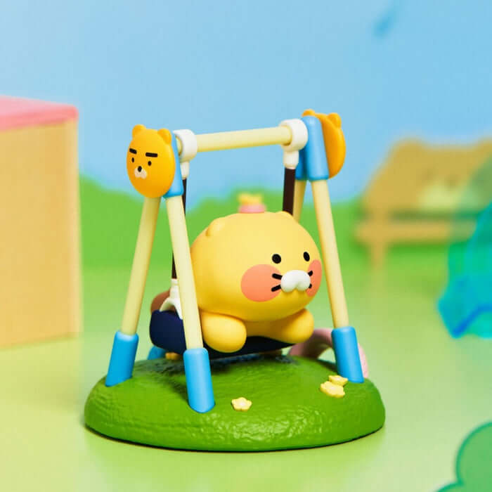 Playground Mini Figure Swing - Baby Chunsik by Kakao Friends - Available at allkpopmag. Price: $31.75.