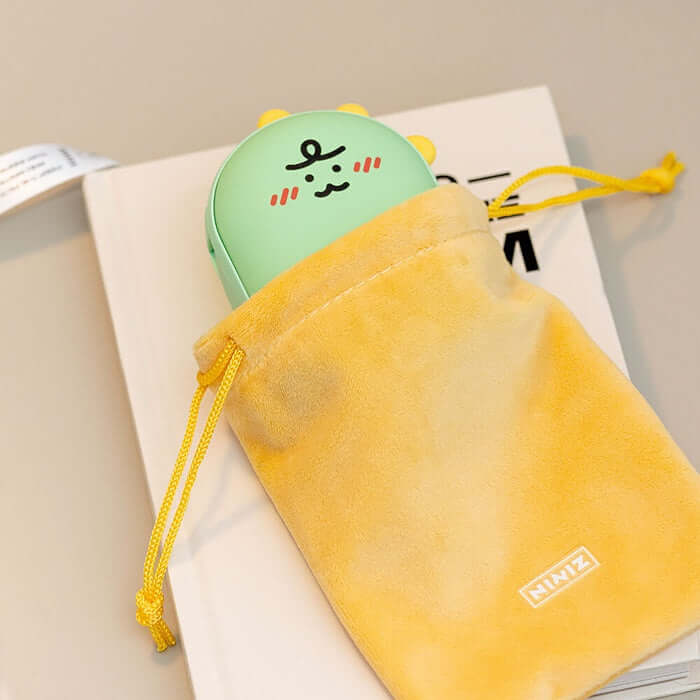 Ninize Pebble Hand Warmer Power Bank 5000mAh USB-C Charge by Kakao Friends Tech Products - Available at allkpopmag. Price: $52.91.