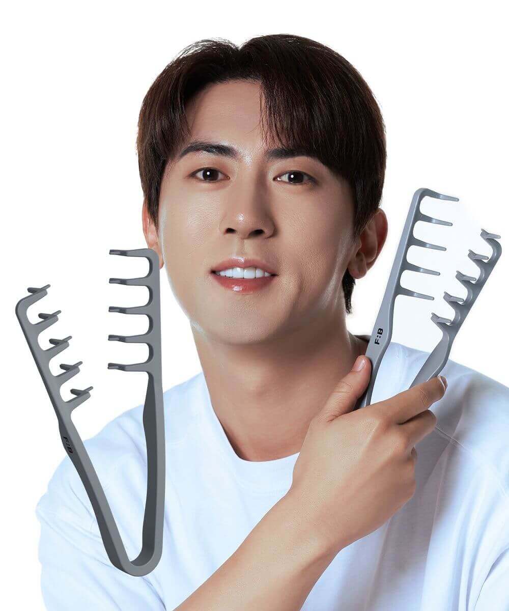 Shadow Men's Styling Hair Brush by FORBUTE - Available at allkpopmag. Price: $26.23.