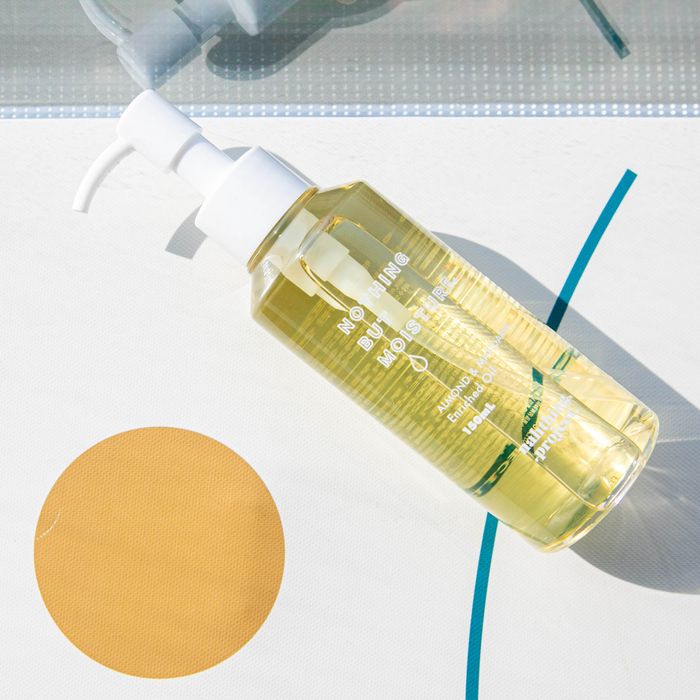 Organic Almond & Mandarin Enriched Oil 150ml - Moisturizing Oil for Face & Body, Stretch Mark Oil by Nothing Project - Available at allkpopmag. Price: $37.04.