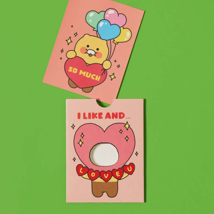 Costume Emotion Card (Love) - Chunsikyi by Kakao Friends - Available at allkpopmag. Price: $7.05.