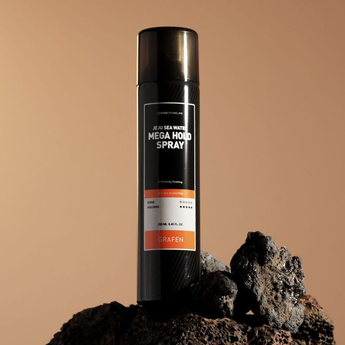 Jeju Sea Water Mega Hold Spray 250ml by Grapen - Available at allkpopmag. Price: $22.34.