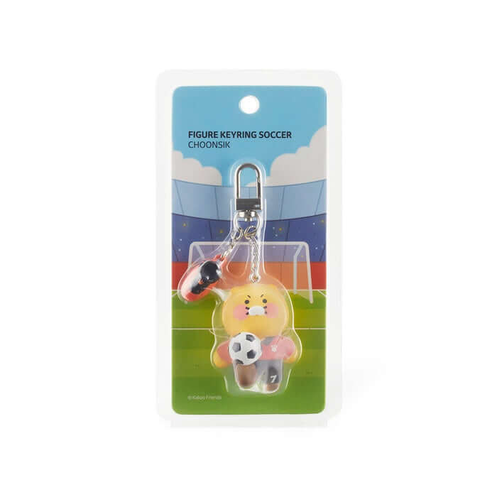 Sports Figure Keyring - Soccer Chunsik by Kakao Friends - Available at allkpopmag. Price: $17.64.