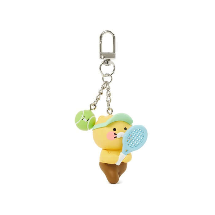 Sports Figure Keyring Tennis - Chunsik by Kakao Friends - Available at allkpopmag. Price: $17.64.