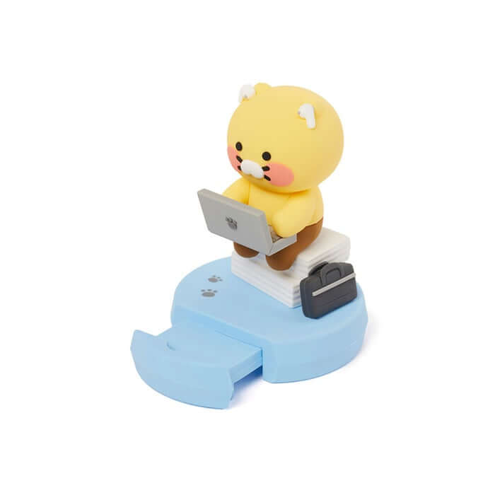 Lachun Office Phone Stand Figure - Chunsik by Kakao Friends - Available at allkpopmag. Price: $28.22.