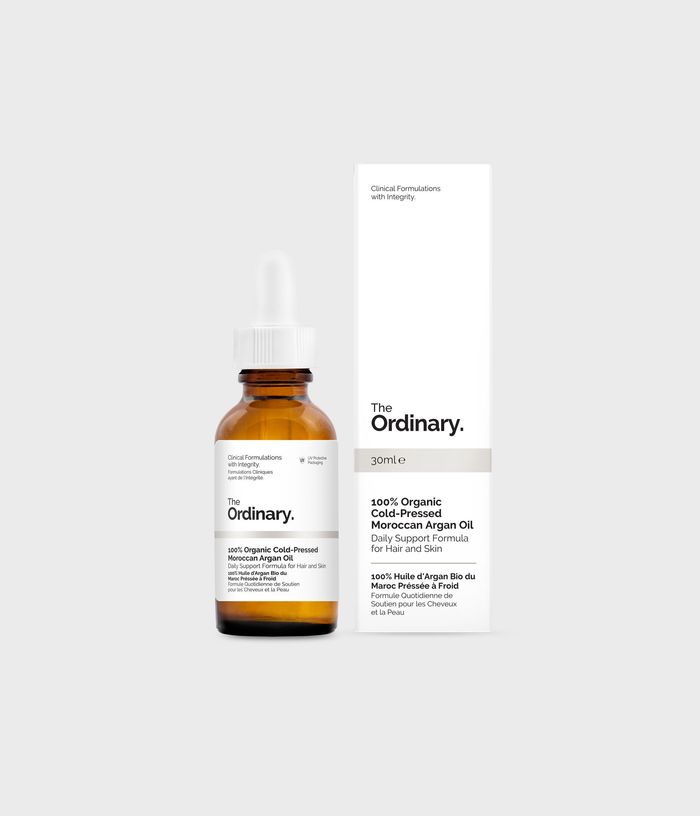 100% Organic Cold-Pressed Moroccan Argan Oil for Skin & Hair by The Ordinary - Available at allkpopmag. Price: $16.81.