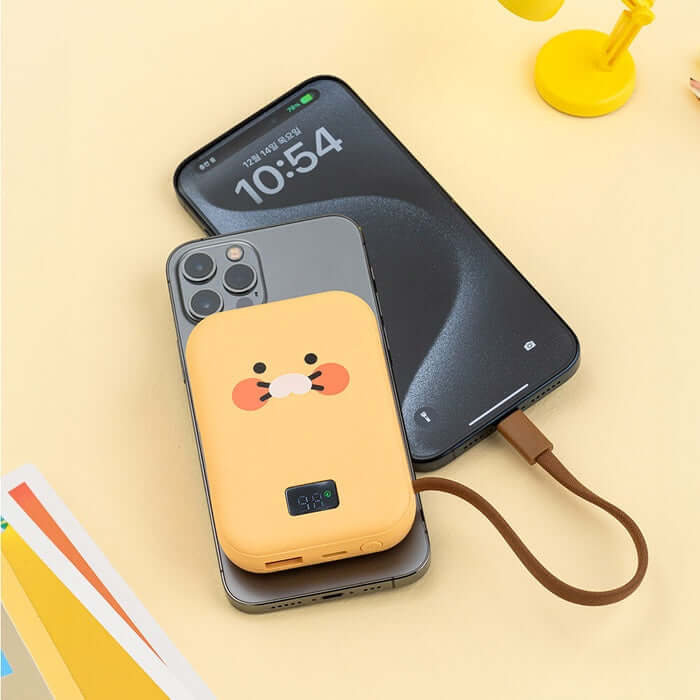 Kakao Friends Cable-Type MagSafe Power Bank 10,000mAh by Kakao Friends Tech Products - Available at allkpopmag. Price: $57.61.