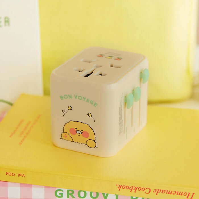 Travel Multi Adapter - Chunsik by Kakao Friends - Available at allkpopmag. Price: $35.27.