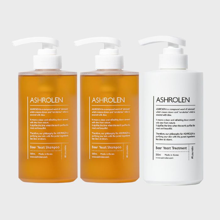 Ash Loren German Beer Yeast Shampoo Set - 2 Shampoos, 1 Treatment by Ash Loren - Available at allkpopmag. Price: $79.84.