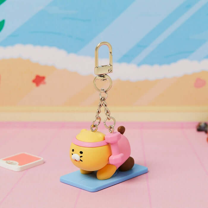 Yoga Sports Figure Keyring - Chunsik by Kakao Friends - Available at allkpopmag. Price: $17.64.