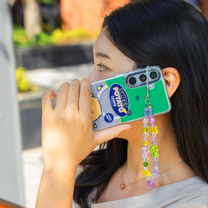 Kakao Friends Galaxy S24 Series Snack Clear MagSafe Case by Kakao Friends Tech Products - Available at allkpopmag. Price: $29.39.