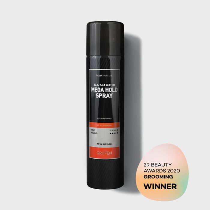 Jeju Sea Water Mega Hold Spray 250ml by Grapen - Available at allkpopmag. Price: $22.34.