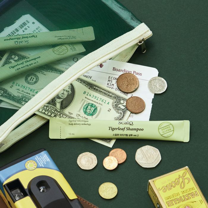 Travel Hair Loss Relief Functional Shampoo 10ml - 5 Pack by ScalQ - Available at allkpopmag. Price: $11.64.