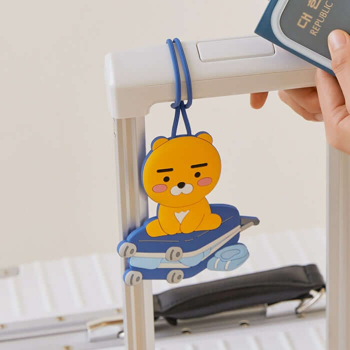 Carrier Luggage Tag - Lion by Kakao Friends - Available at allkpopmag. Price: $18.81.