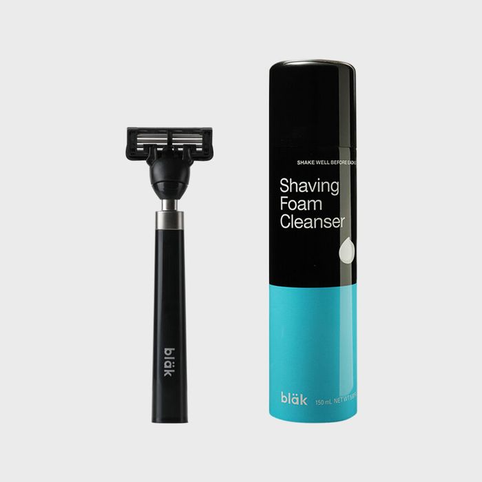 Block Razor + Shaving Foam Cleanser Set by Block - Available at allkpopmag. Price: $42.80.