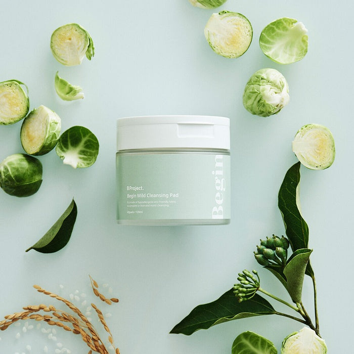 Begin Mild Cleansing Pads 60 Sheets by B-Project - Available at allkpopmag. Price: $28.10.