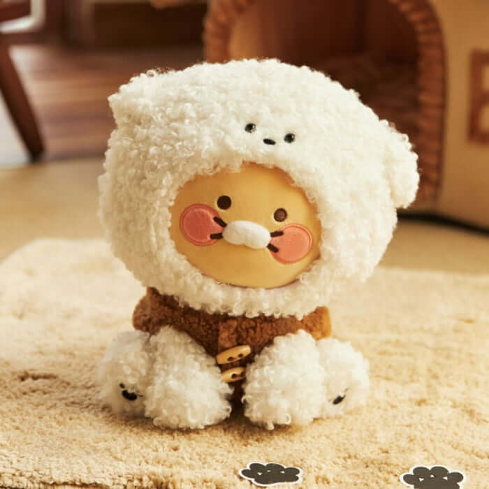 Fluffy Friends Bichon Medium Plush Toy - Chunsik by Kakao Friends - Available at allkpopmag. Price: $35.27.