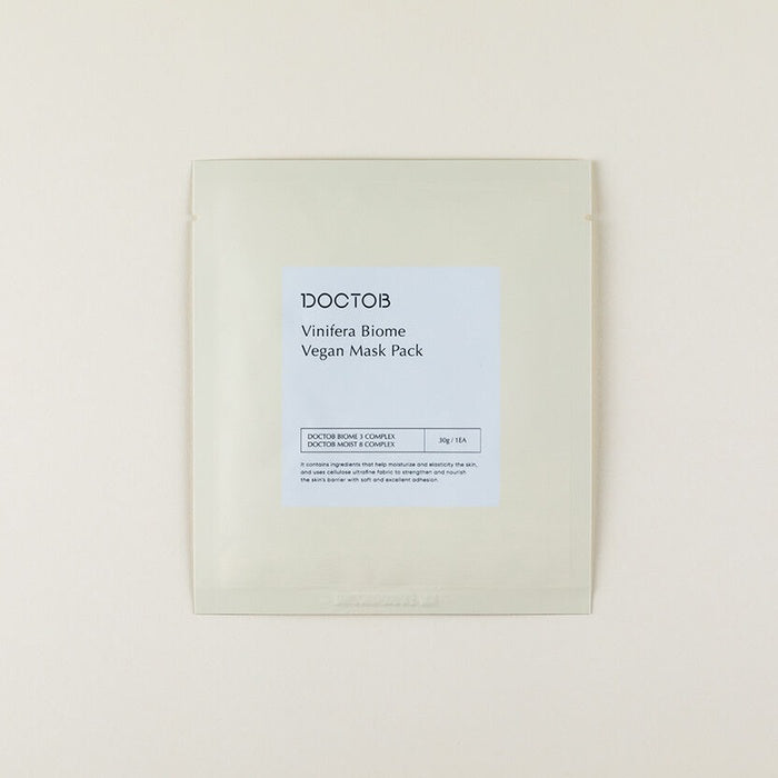 Daktob Vegan Vinifera Biome Mask Pack 30g x 10 Sheets by Dactob - Premium Health Supplement - Available at allkpopmag. Price: $47.03.