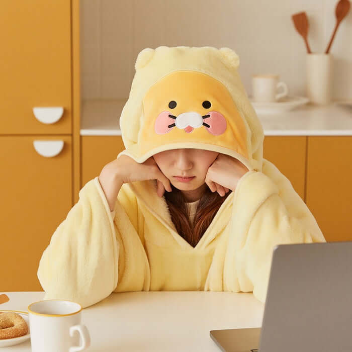 Wearable Blanket Cape - Chunshiki by Kakao Friends - Available at allkpopmag. Price: $49.38.