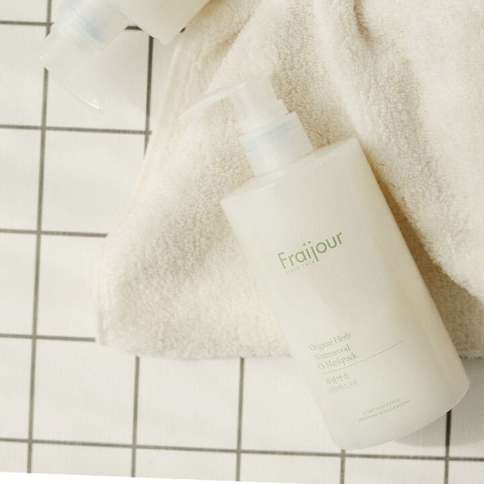 Original Herb Natural Mugwort Oxygen Mask Pack 300ml by Preju - Available at allkpopmag. Price: $31.16.