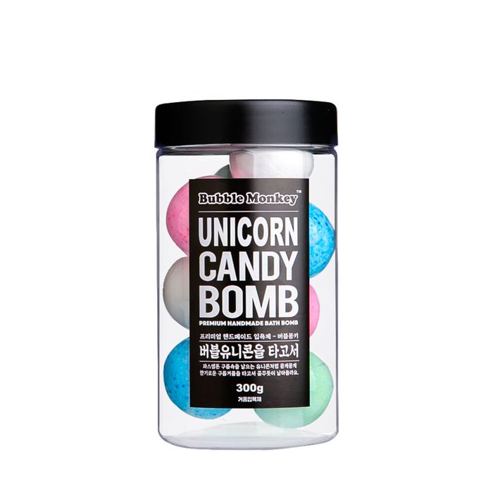 Bubble Monkey Unicorn Candy Bath Bombs 30g x 10 Pack by Bubble Monkey - Available at allkpopmag. Price: $38.21.