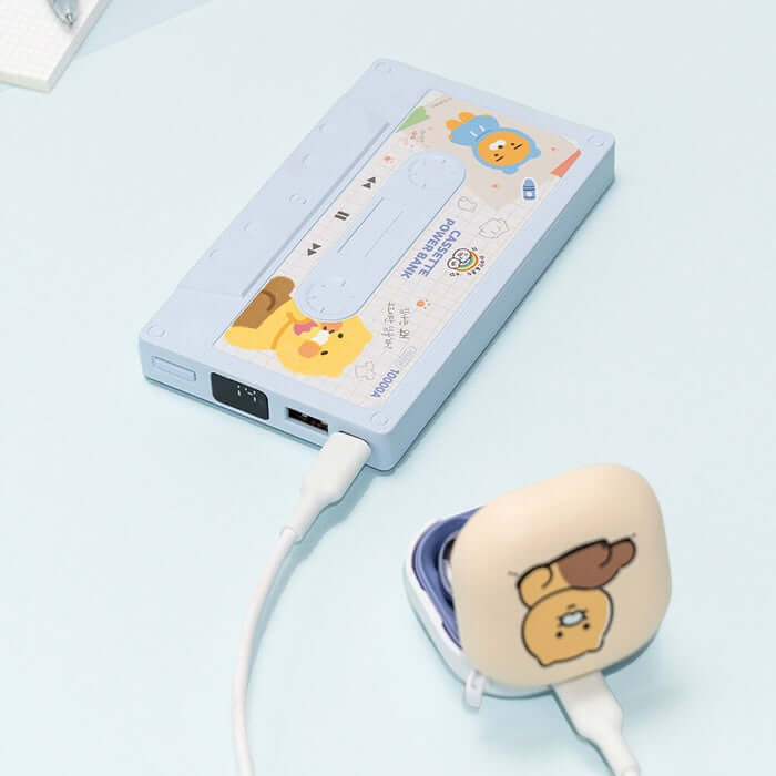 Kakao Friends Cassette Style Power Bank 10000mAh by Kakao Friends Tech Products - Available at allkpopmag. Price: $35.16.