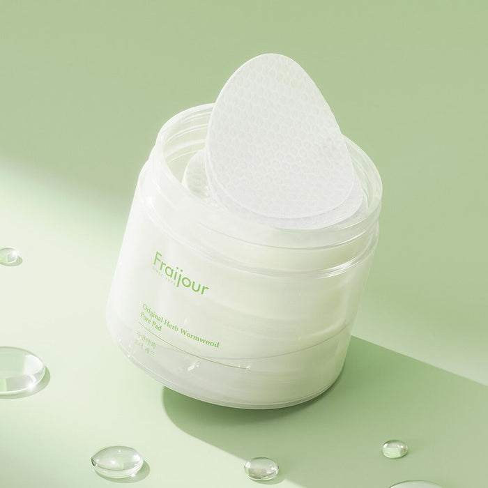 Natural Mugwort Calming Pore Cleansing Toner Pads 60+60 Vegan by Preju - Available at allkpopmag. Price: $23.40.