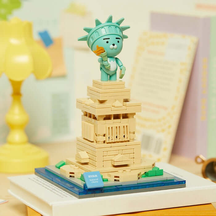 Brick Figure Statue of Liberty - Ryan by Kakao Friends - Available at allkpopmag. Price: $37.62.