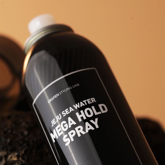 Jeju Sea Water Mega Hold Spray 250ml by Grapen - Available at allkpopmag. Price: $22.34.