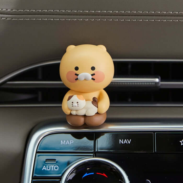 Kitten Car Air Freshener - Chunsik by Kakao Friends - Available at allkpopmag. Price: $23.52.