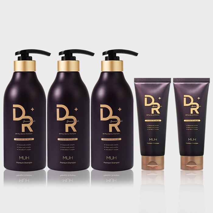 MH DR+ Derma Hair Loss Shampoo Set (3x500g, 2x100g) by MUH - Available at allkpopmag. Price: $127.69.