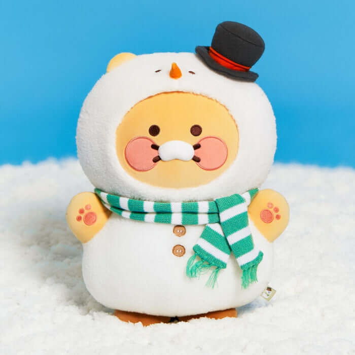 Fluffy Doll Chunsik - Snowman Plush Toy by Kakao Friends - Available at allkpopmag. Price: $48.21.