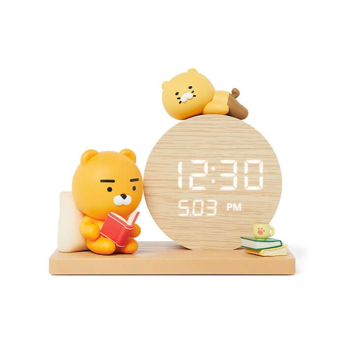 Desk Electronic Clock - Ryan & Chunsik by Kakao Friends - Available at allkpopmag. Price: $49.38.