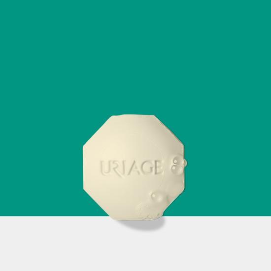 Uriage Izeak Bar 100g - K-Beauty body care cleanser for healthy skin, featuring moisturizing properties and enriched with Uriage thermal water.