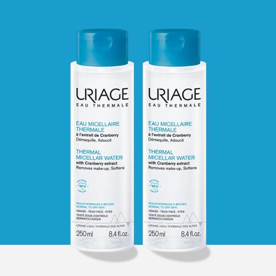 Uriage Micellar Cleansing Water Double Set (250ml + 250ml)