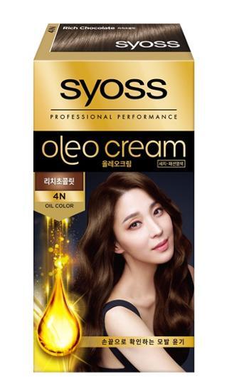 Syoss Oleo 4N Rich Chocolate (Dye + Gray Hair Use)