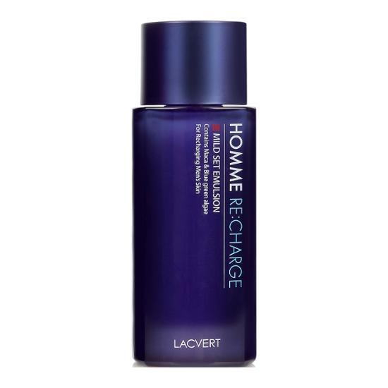 180ml Lacquer Homme Recharge Emulsion, a K-Beauty skincare moisturizer from LACVERT, designed for men's personal care.