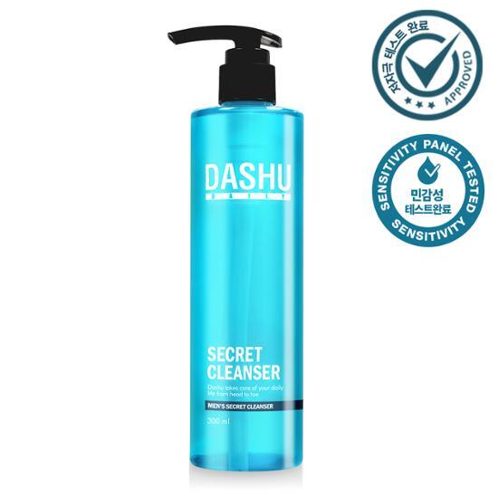300ml DASHU Daily Vitaplex Men's Cleanser - K-Beauty body cleanser for men, promoting fresh and clean skin.