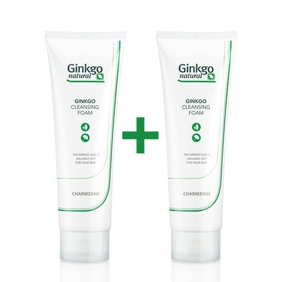 Chamzon Jinko Natural Cleansing Foam Double Set (180ml+180ml)