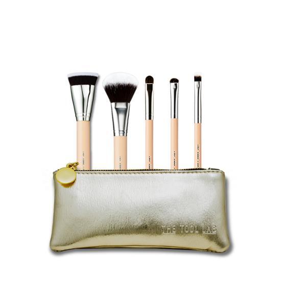 Mini Makeup Brush Set from The Tool Lab, featuring essential beauty tools for flawless application, ideal for K-Beauty enthusiasts.