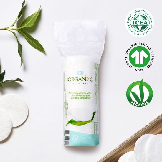Colman Organic Cotton Pads 70P - Eco-friendly beauty tool for skincare, perfect for makeup removal and applying toners.