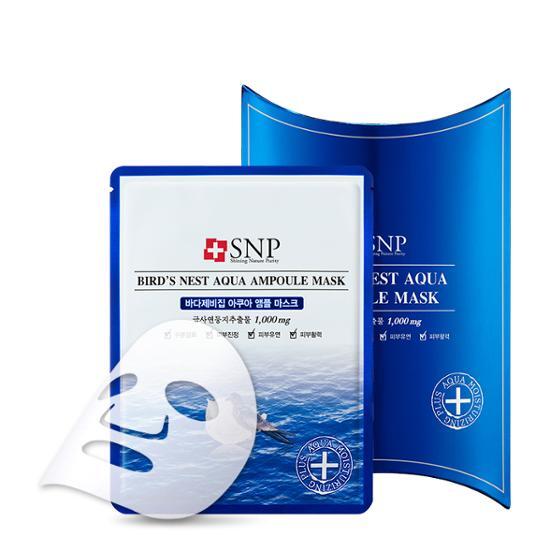 SNP Sea Swallow's Nest Aqua Ampoule Mask 1P