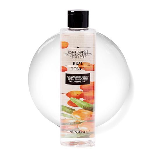 Image of Celingo Real Toner with Sea Buckthorn, 200ml bottle, a skincare product in the K-Beauty category for toners and mists.