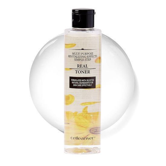 Celingo Real Toner Calendula 200ml - K-Beauty skincare toner for a refreshing and soothing experience.