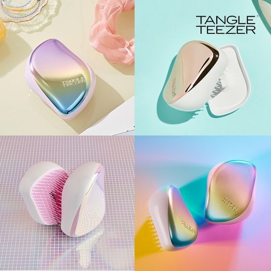 Choose one from 4 types of Tangle Teezer Compact Styler.