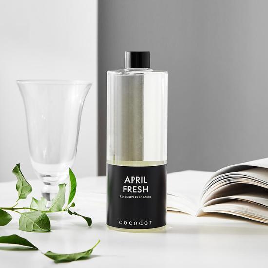 500ml Cocodor diffuser refill liquid available in three fragrance varieties for a refreshing home ambiance.