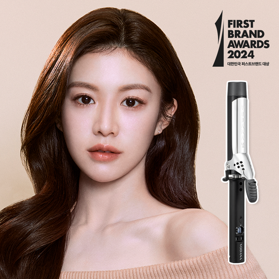 Bodyna Glam Wave Curling Iron Black (32mm/36mm/40mm) Choose 1